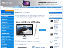 Tablet Screenshot of maclease.de